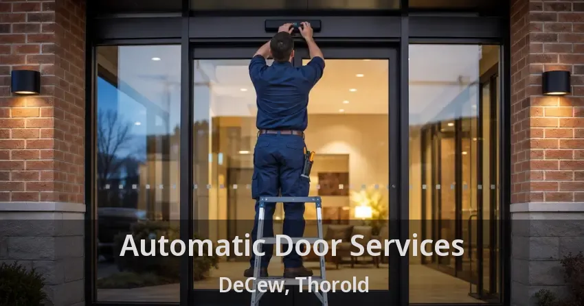 Automatic Door Services DeCew, Thorold - ON