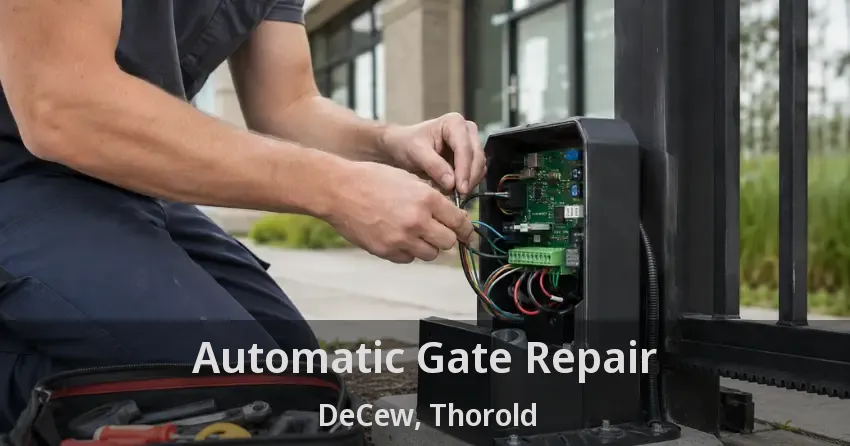 Automatic Gate Repair DeCew, Thorold - ON