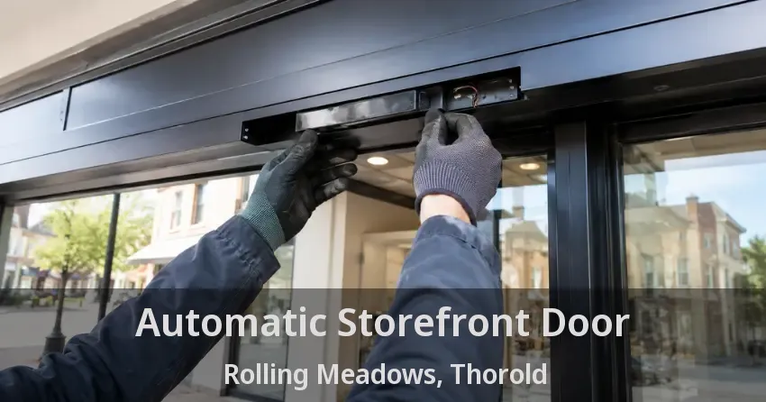 Automatic Storefront Door Rolling Meadows, Thorold - ON