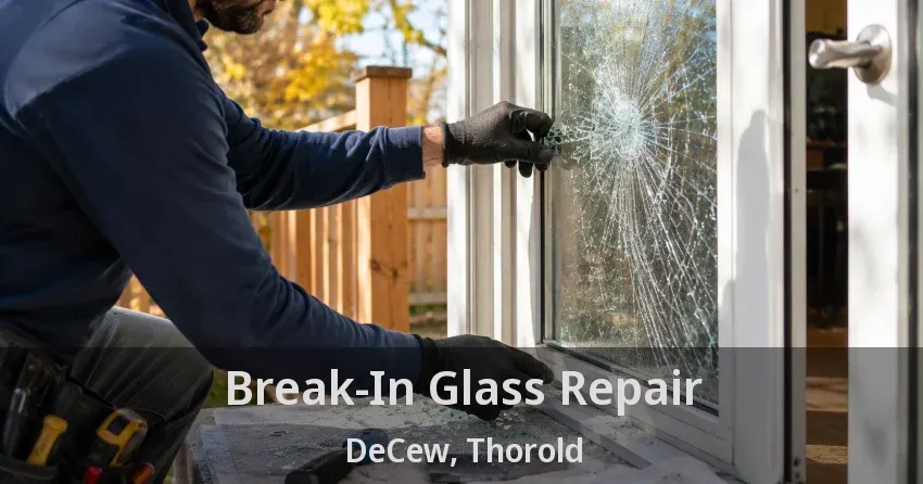 Break-In Glass Repair DeCew, Thorold - ON