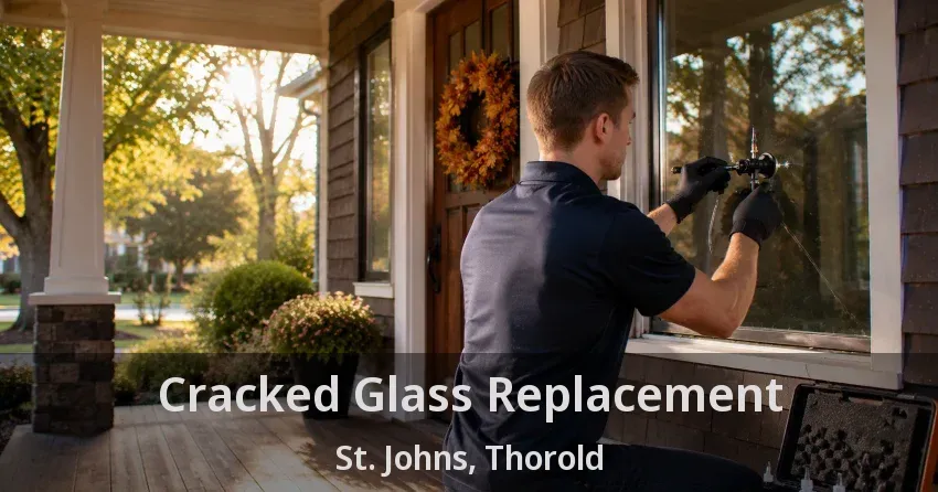 Cracked Glass Replacement St. Johns, Thorold - ON