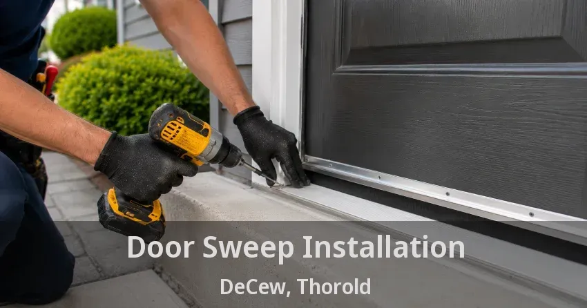 Door Sweep Installation DeCew, Thorold - ON