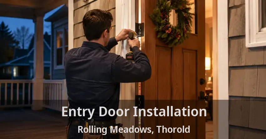 Entry Door Installation Rolling Meadows, Thorold - ON