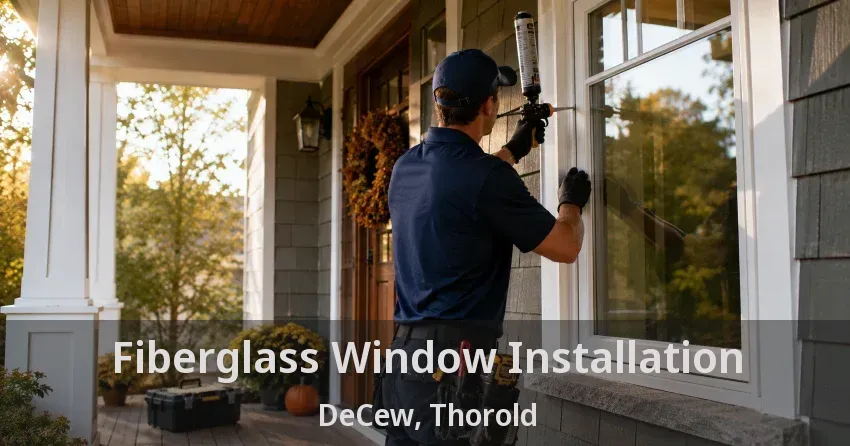 Fiberglass Window Installation DeCew, Thorold - ON