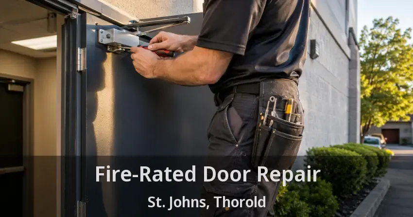 Fire-Rated Door Repair St. Johns, Thorold - ON