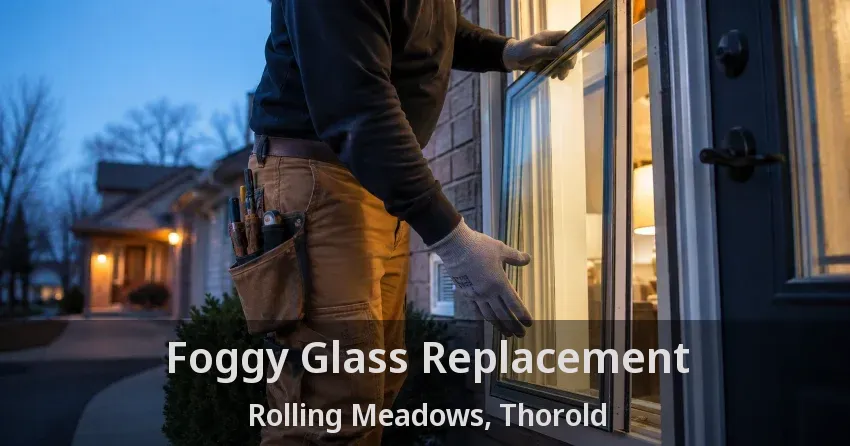 Foggy Glass Replacement Rolling Meadows, Thorold - ON