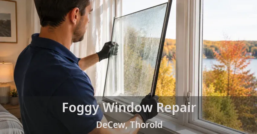 Foggy Window Repair DeCew, Thorold - ON