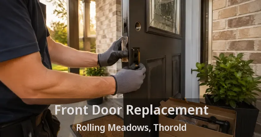 Front Door Replacement Rolling Meadows, Thorold - ON