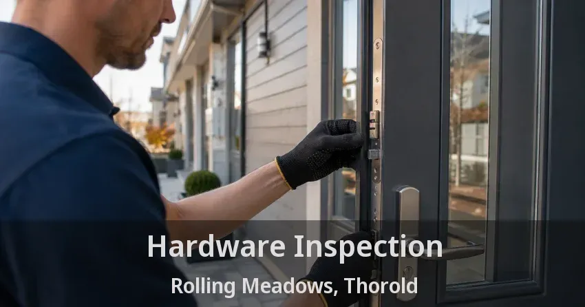 Hardware Inspection Rolling Meadows, Thorold - ON