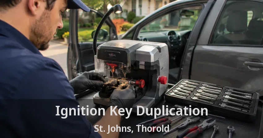 Ignition Key Duplication St. Johns, Thorold - ON