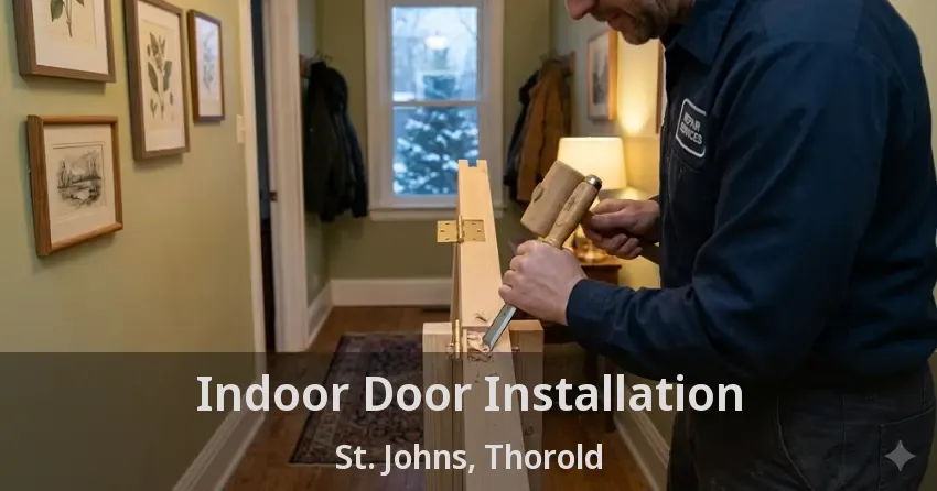 Indoor Door Installation St. Johns, Thorold - ON