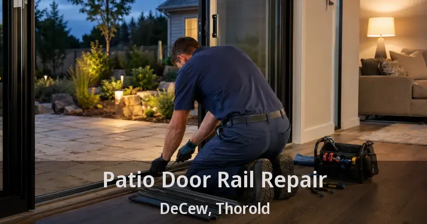 Patio Door Rail Repair DeCew, Thorold - ON