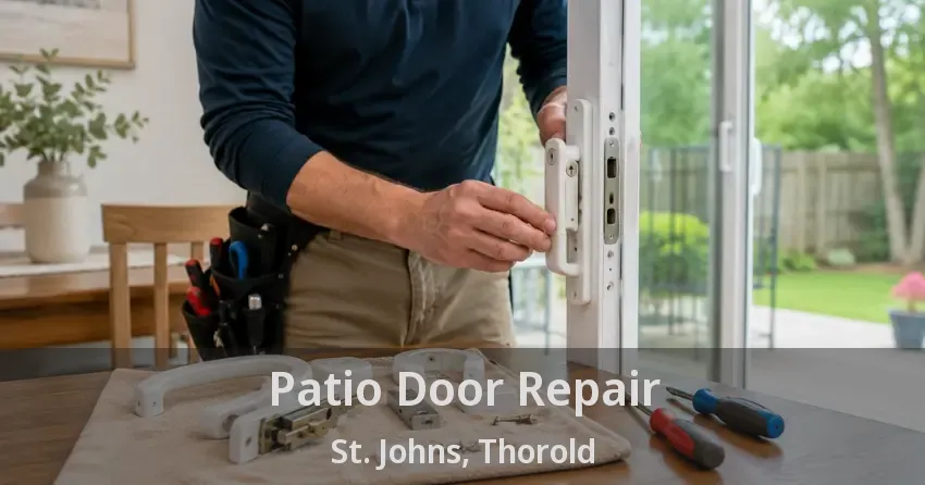 Patio Door Repair St. Johns, Thorold - ON