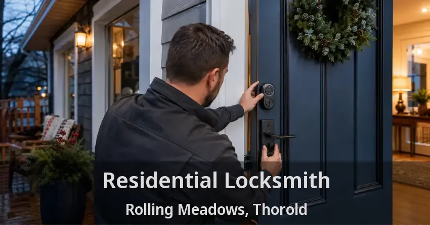 Residential Locksmith Rolling Meadows, Thorold - ON