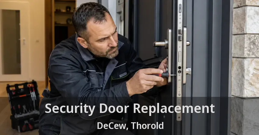 Security Door Replacement DeCew, Thorold - ON