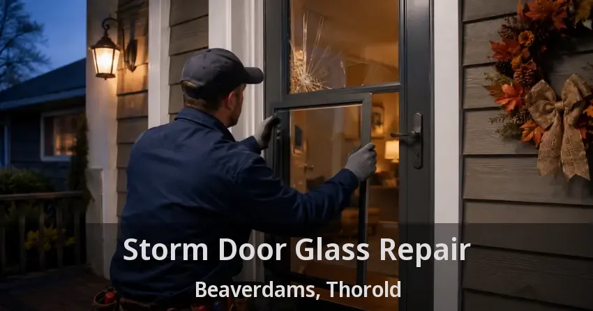 Storm Door Glass Repair Beaverdams, Thorold - ON