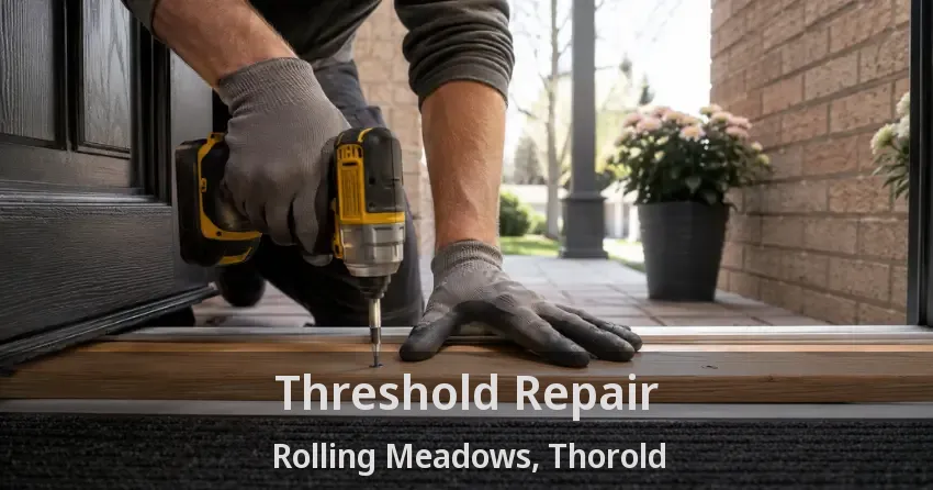 Threshold Repair Rolling Meadows, Thorold - ON