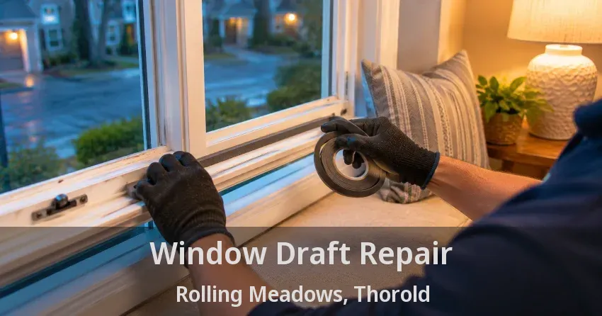 Window Draft Repair Rolling Meadows, Thorold - ON