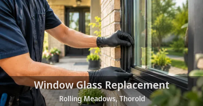 Window Glass Replacement Rolling Meadows, Thorold - ON