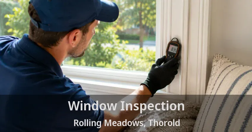Window Inspection Rolling Meadows, Thorold - ON