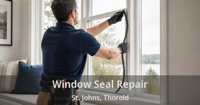 Window Seal Repair St. Johns, Thorold - ON