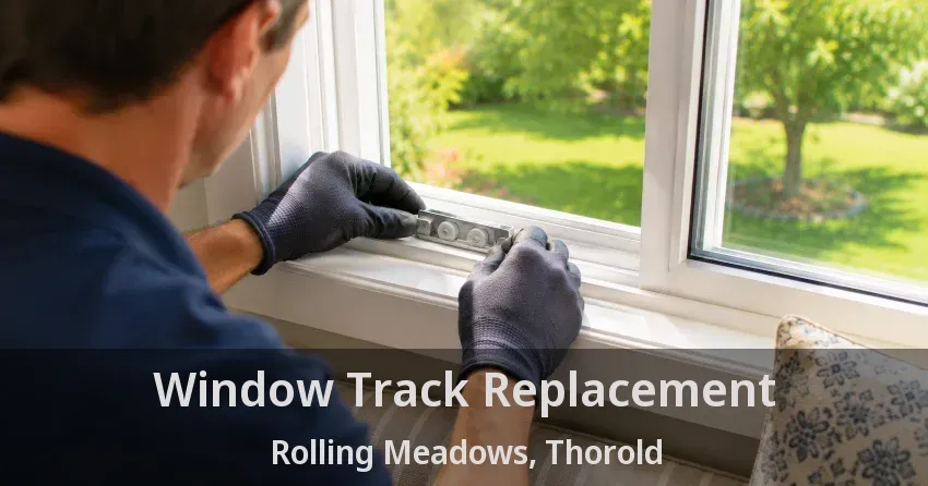 Window Track Replacement Rolling Meadows, Thorold - ON